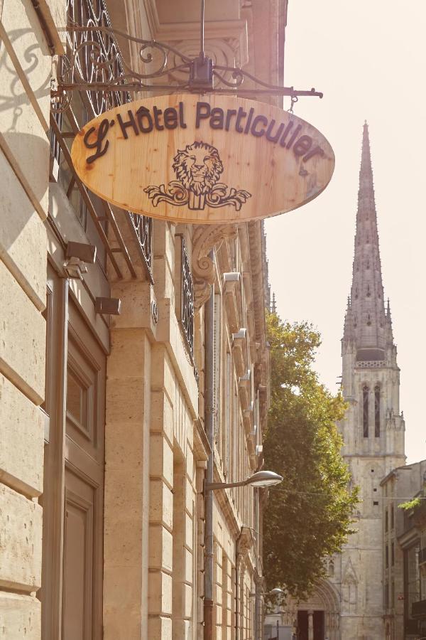 L'Apparthotel Particulier Bordeaux Kültér fotó